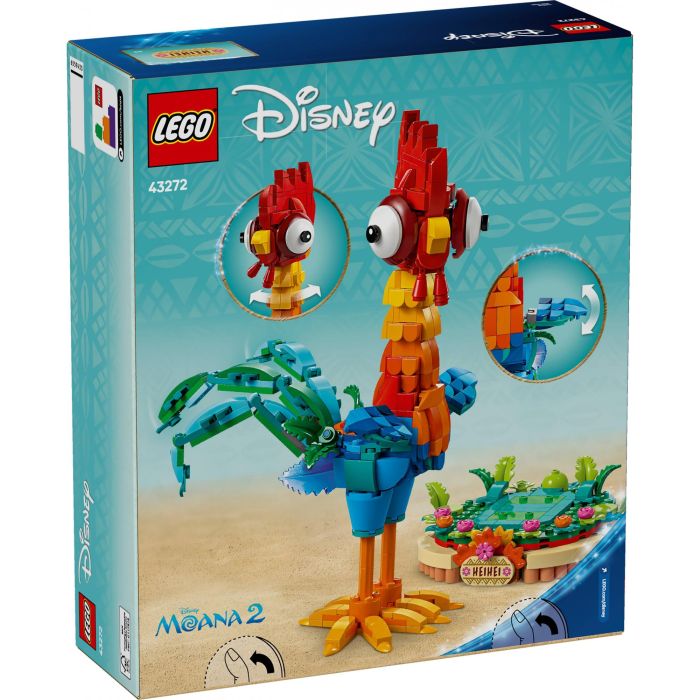 Lego 43272 Disney Vaiana 2 Heihei Figura Construible Articulada Coleccionable 12