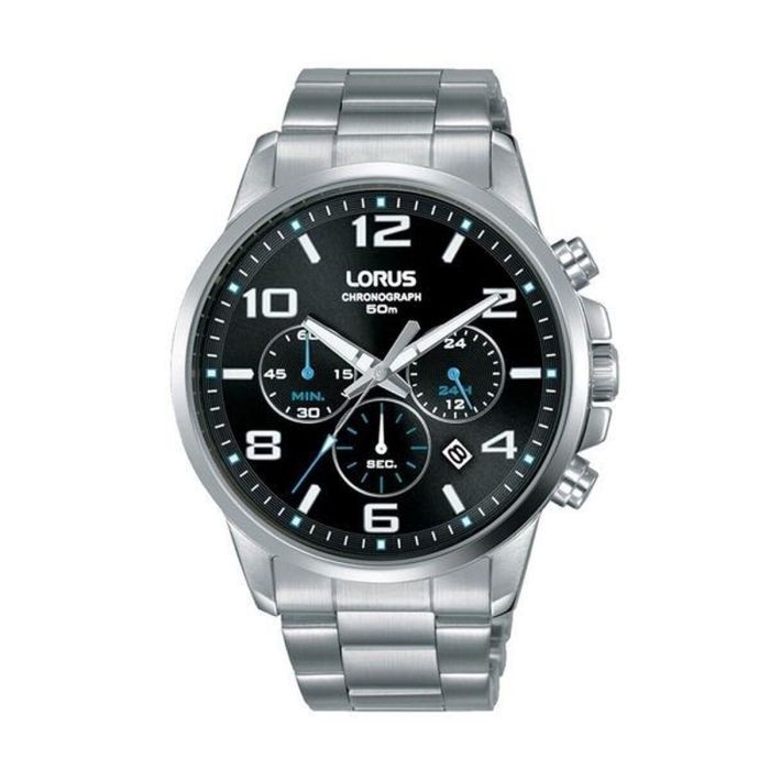 Reloj Hombre Lorus RT391GX9 Negro Plateado Reloj Hombre Lorus RT391GX9 Negro Plateado