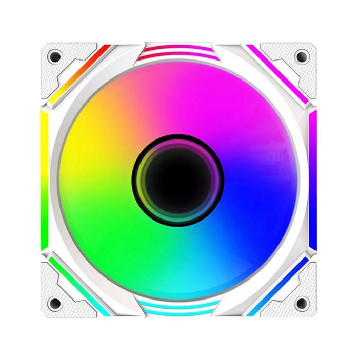 Keep Out Ventilador XFC-120MW 120mm ARGB Blanco, 11 Aspas, Control PWM, Flujo de Aire 63 CFM, con Efecto Espejo Infinito y Sincronización Keep Out Ventilador XFC-120MW 120mm ARGB Blanco, 11 Aspas, Control PWM, Flujo de Aire 63 CFM, con Efecto Espejo Infinito y Sincronización