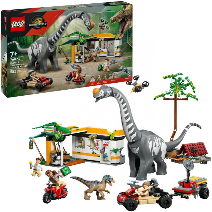 LEGO 76973 Jurassic World Dinosaurio - Juguete de construcción (582 piezas) 2