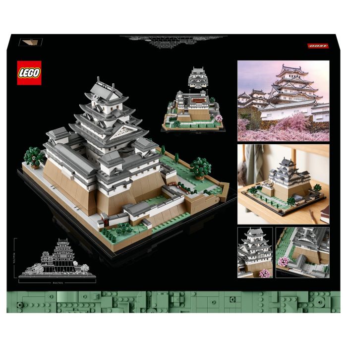 Lego Architecture 21060 Kit de Construcción del Modelo del Castillo Himeji para Adultos Fanáticos de la Cultura Japonesa