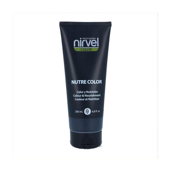 Nirvel Nutre Color - Tinte para Cabello Negro, Aporta Nutrición y Brillo, 200 ml