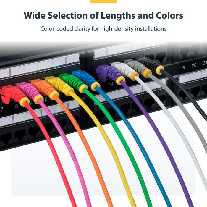 Cable de Red Rígido UTP Categoría 6 Startech N6PAT25CMBKS Negro 25 cm 6 Cable de Red Rígido UTP Categoría 6 Startech N6PAT25CMBKS Negro 25 cm 6