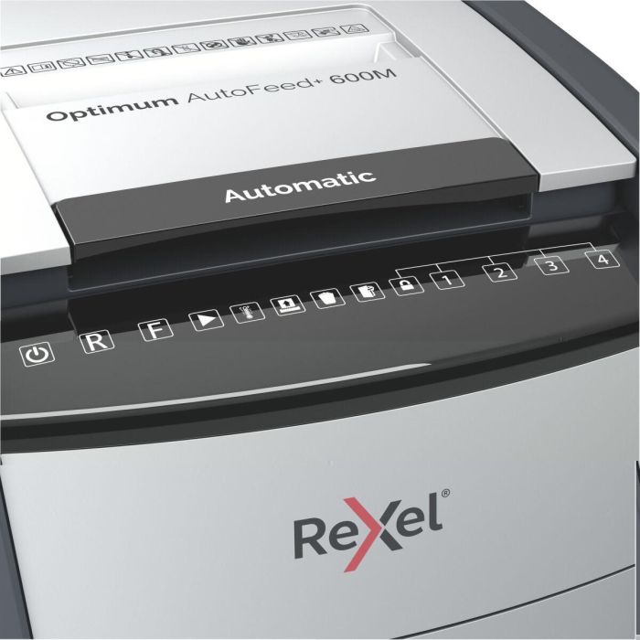 Trituradora de Papel Micro Corte Rexel AutoFeed+ 600M 4 Trituradora de Papel Micro Corte Rexel AutoFeed+ 600M 4