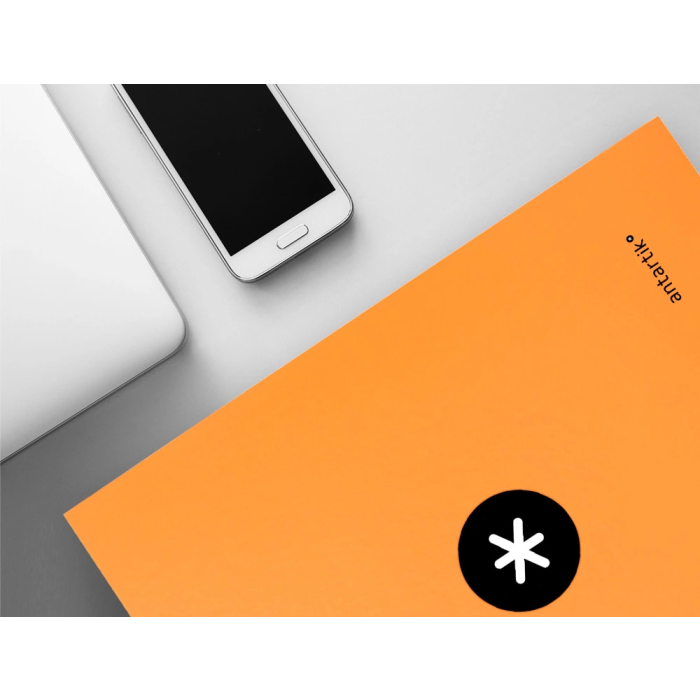 Antartik Carpeta A4 con 4 Anillas Redondas de 25 mm, Forrada, Colores Surtidos 8 Antartik Carpeta A4 con 4 Anillas Redondas de 25 mm, Forrada, Colores Surtidos 8