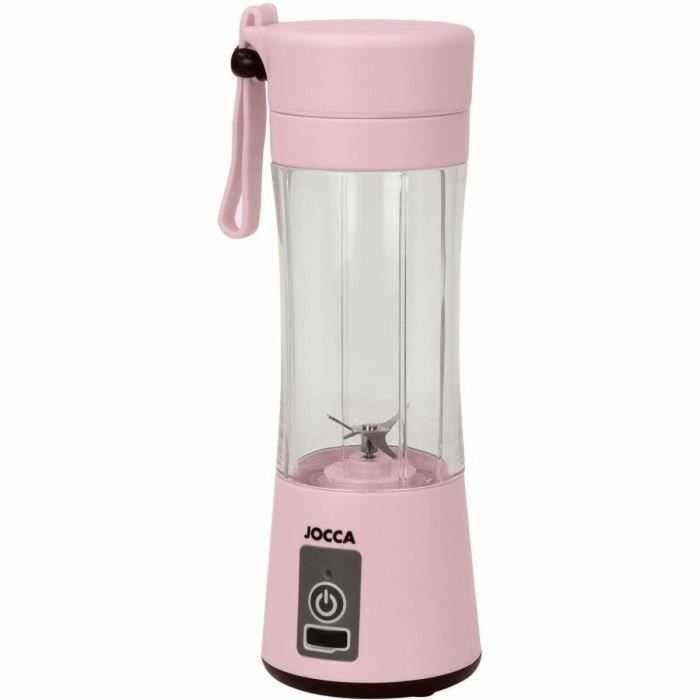 Jocca SWEET Licuadora Portátil Rosa 380 ml 2000 mAh Con Cable USB 1