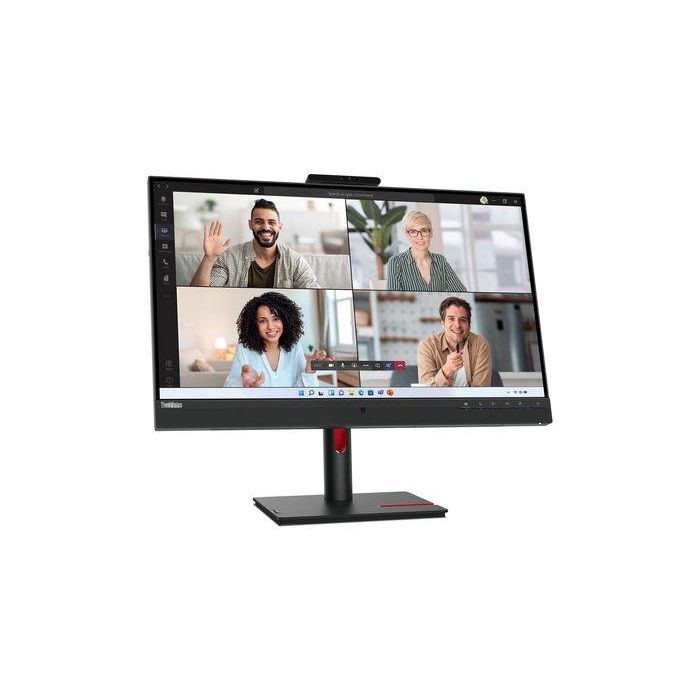 Lenovo ThinkVision T27hv-30 Monitor 27" QHD IPS (2560x1440) 75Hz 4ms HDMI DP USB-C con Altavoces y Cámara Negra 9
