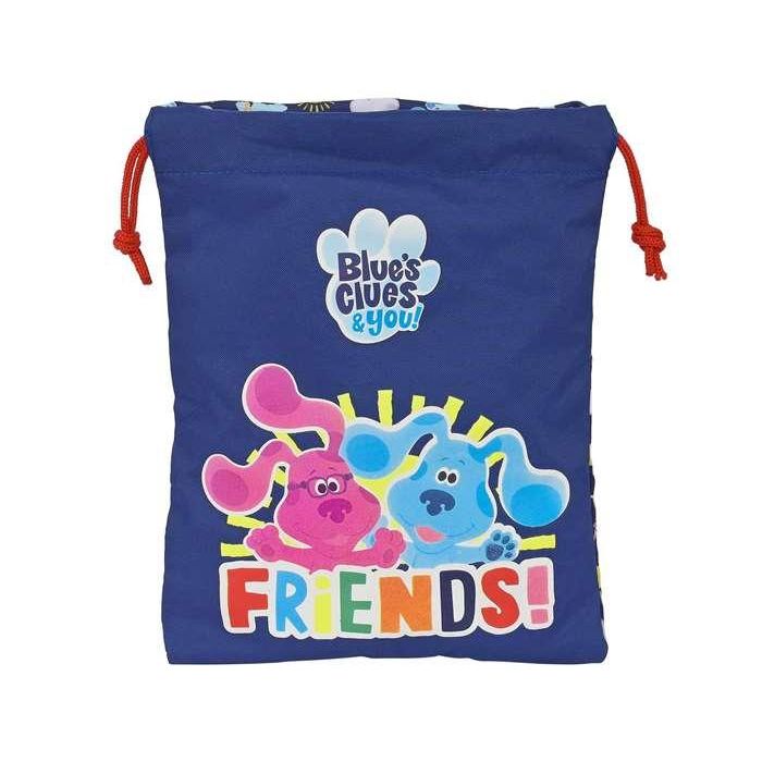 Bolsito de Merienda Blue's Clues Azul marino PVC 20 x 25 cm Saco Bolsito de Merienda Blue's Clues Azul marino PVC 20 x 25 cm Saco