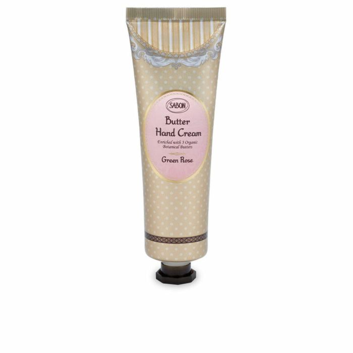 Sabon Crema de Manos BUTTER Green Rose con Mantecas Orgánicas Karité Coco Mango para Nutrición e Hidratación Intensa 75 ml Sabon Crema de Manos BUTTER Green Rose con Mantecas Orgánicas Karité Coco Mango para Nutrición e Hidratación Intensa 75 ml