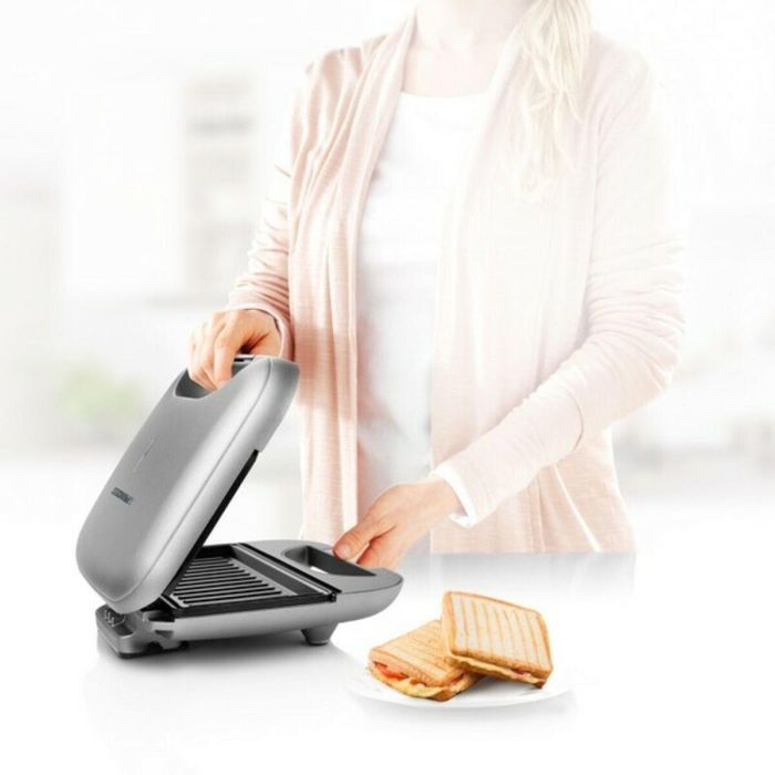 Sandwichera Grill Princess 01.127003.01.001 Negro Gris 750 W 9