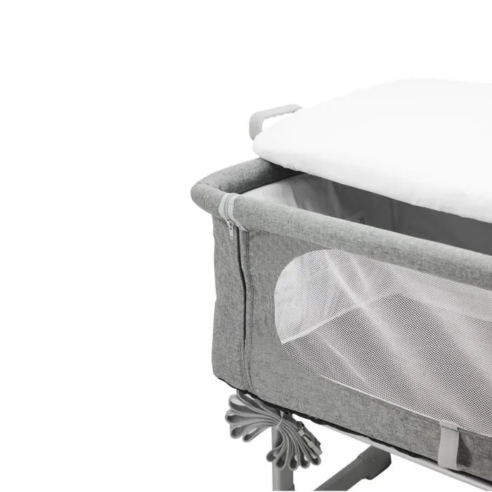 Nania Cama Cododo Gris Ajustable 5 Alturas Colchón 4cm - DODI Bebé 0-6 Meses 3