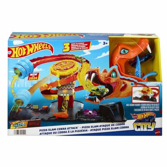 Hot Wheels City Ataque De La Serpiente Htn81 Hot Wheels