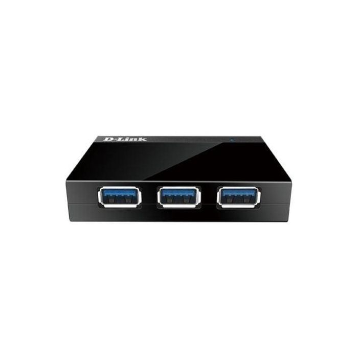 D-Link DUB-1340 Hub USB 3.0 con 4 Puertos y Alimentación Externa, Supervelocidad 5Gbps, Compatible USB 2.0/1.0 1