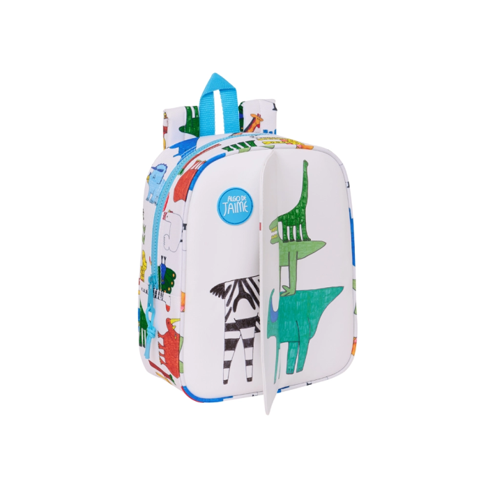 Mochila Infantil Algo de Jaime Blanco 22 x 27 x 10 cm 4