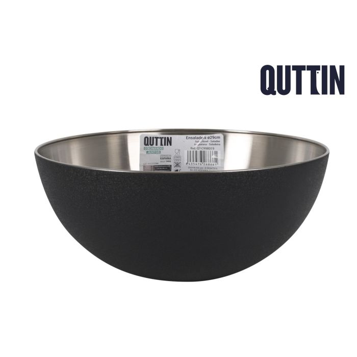 Ensaladera de acero Quttin Crocodile Ø29 cm - Inde (4 Unidades) Ensaladera de acero Quttin Crocodile Ø29 cm - Inde (4 Unidades)