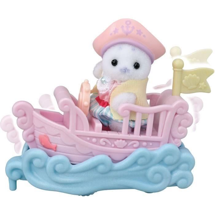 Minifiguras - SYLVANIAN FAMILIES - El pequeño tren del mar - A partir de 3 años 3
