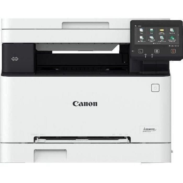 Canon 5158C009 Impresora Multifunción Láser Color i-SENSYS MF651Cw 3 en 1 WiFi Ethernet Nube 18ppm 12,7cm Táctil Blanca