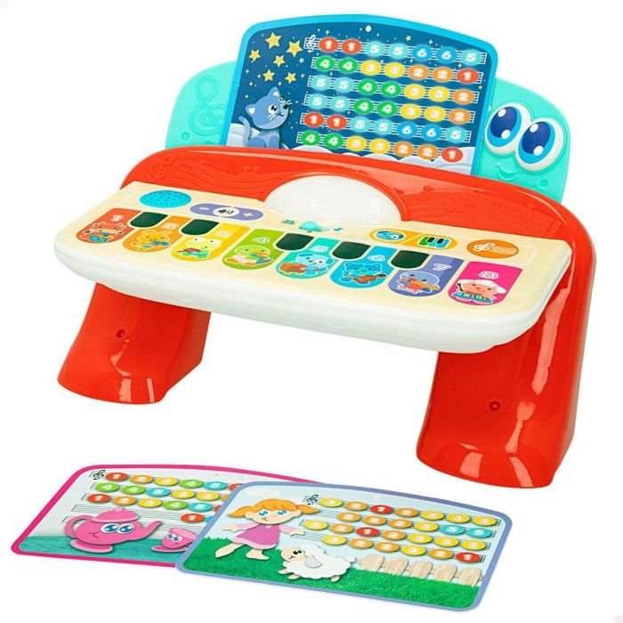 Piano Interactivo para Bebé Winfun 27 x 16 x 18 cm (2 Unidades) 3