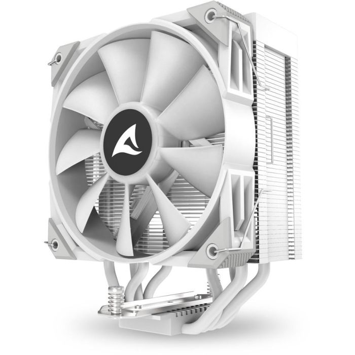 Sharkoon A40 Refrigerador de Aire para CPU RGB Blanco - Ventilador de 12 cm, 500-1800 RPM, 121.55 m³/h, TDP 230W 6 Sharkoon A40 Refrigerador de Aire para CPU RGB Blanco - Ventilador de 12 cm, 500-1800 RPM, 121.55 m³/h, TDP 230W 6