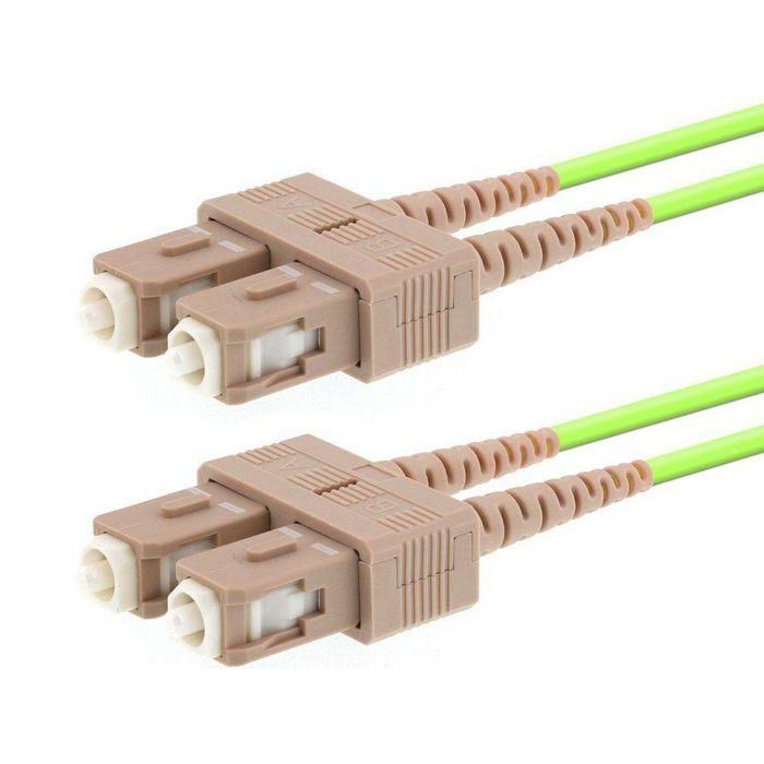 LOGON PROFESSIONAL FIBER PATCH CABLE 50/125 - SC/SC 1M - OM5 LOGON PROFESSIONAL FIBER PATCH CABLE 50/125 - SC/SC 1M - OM5