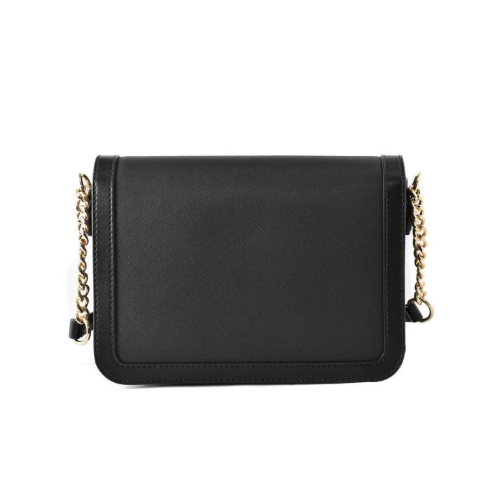 Bolso Bandolera Michael Kors Leida Negro 24 x 17 x 6 cm 2