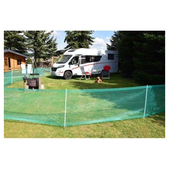 Valla universal - KERBL - 20 m - 11 postes de una punta - 80 cm - Verde 3 Valla universal - KERBL - 20 m - 11 postes de una punta - 80 cm - Verde 3