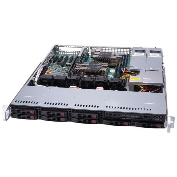 Barebone Server Supermicro 1U Dual 3647 8 Hot-swap 2.5" 600W Redundant Platinum Super Server 1029P-MTR 0 Barebone Server Supermicro 1U Dual 3647 8 Hot-swap 2.5" 600W Redundant Platinum Super Server 1029P-MTR 0