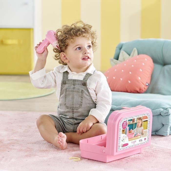 Corolle My Beauty Suitcase - Maleta de Belleza para Muñecas con 20 Accesorios - Juego de Imitación para Niños +18 Meses 4