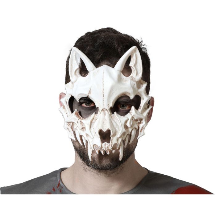 Máscara Blanco Lobo Terror