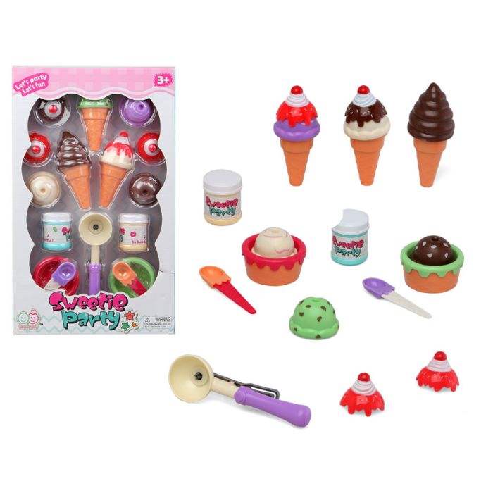 Set de juguetes Ice Cream Sweetie Party (40 x 24 cm)