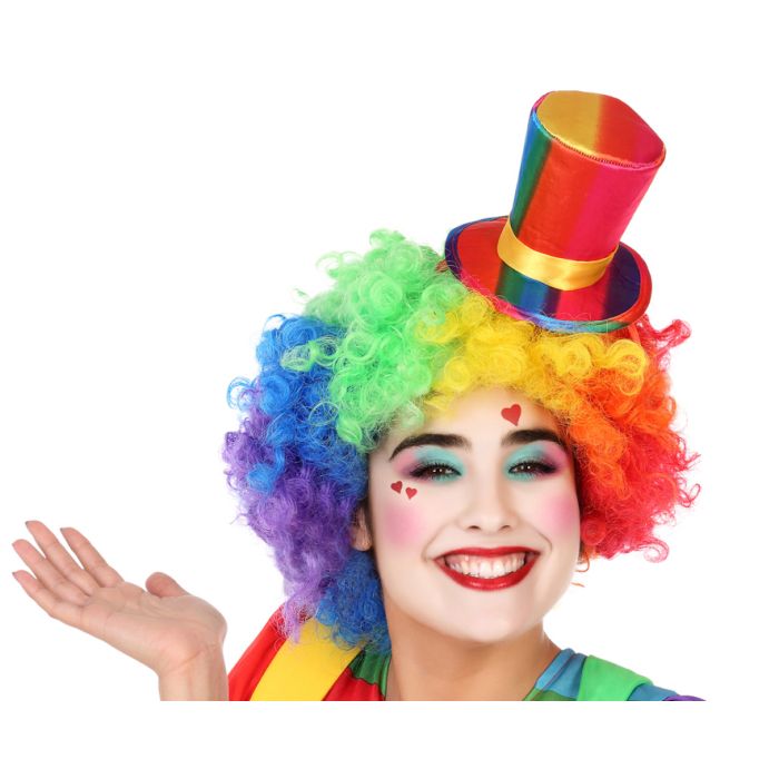 Sombrero de Payaso Multicolor Circo