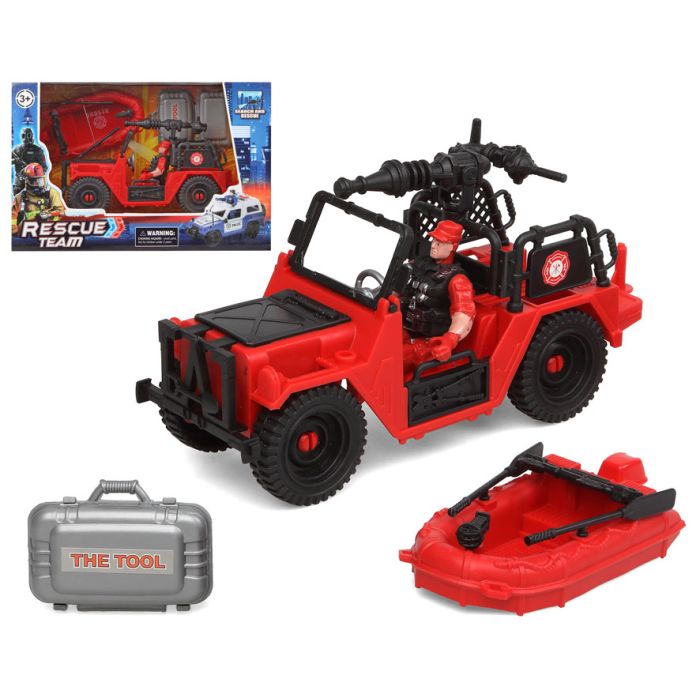 Playset de Vehículos Firefighters Rescue Team 28 x 18 cm