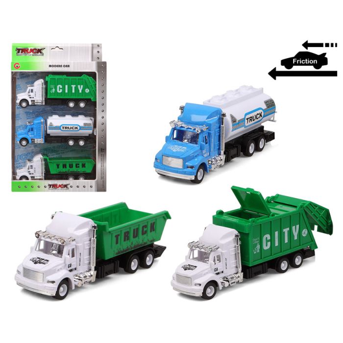 Set de Vehículos City Truck 119282 (3 uds)