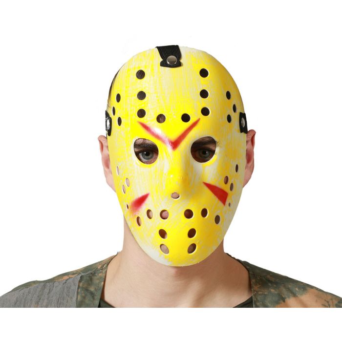 Máscara Halloween Amarillo