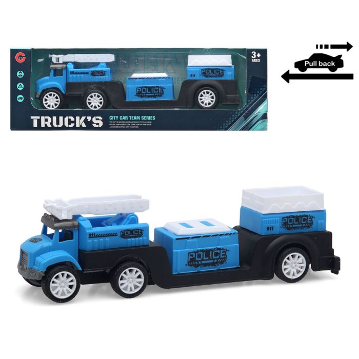 Camión Azul 22 x 7 cm