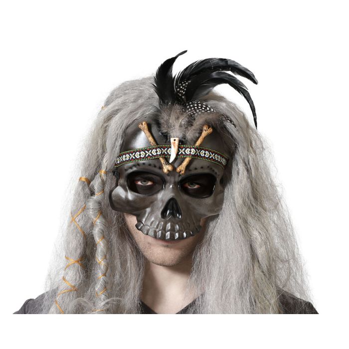 Máscara Halloween Tribal