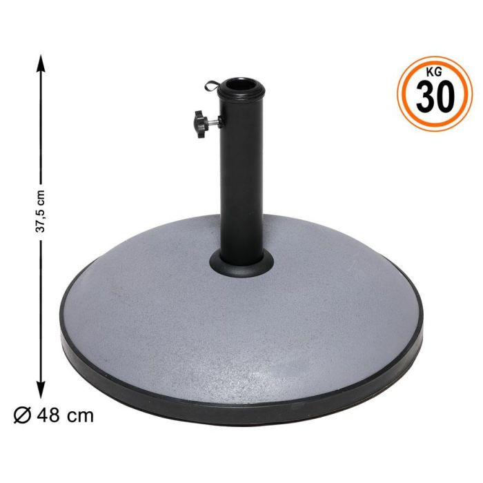 Base Parasol 30 kg Negro Base Parasol 30 kg Negro