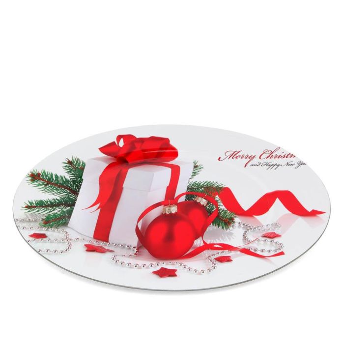C/C. Plato 33X33Cm Plastico Rojo C/C. Plato 33X33Cm Plastico Rojo