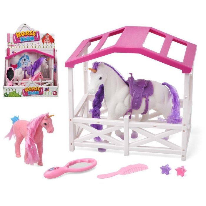 Caballos 23x20 Flocado 1 Set Caballos 23x20 Flocado 1 Set