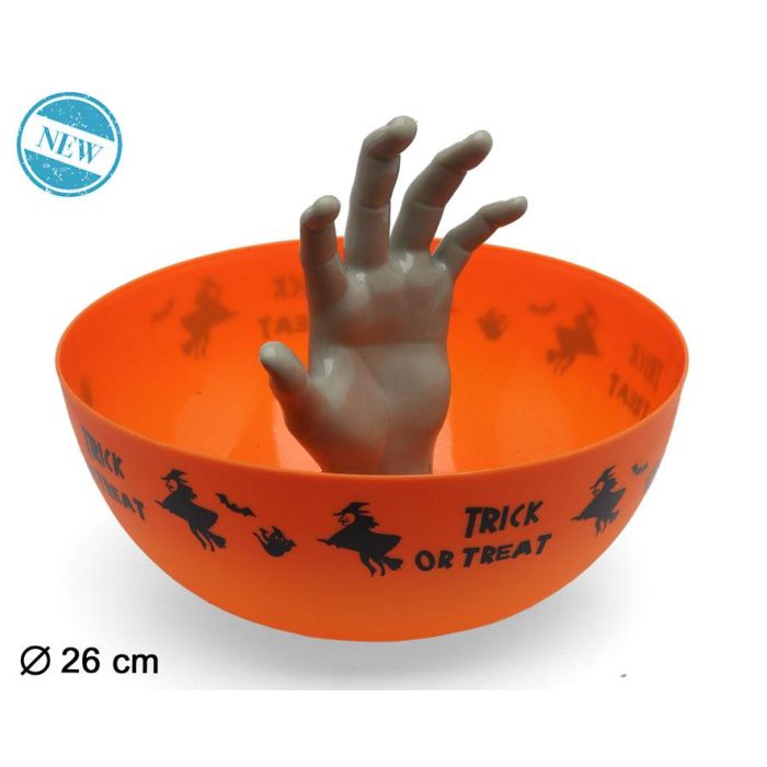 Cuenco 26x20 cm Halloween Mano Cuenco 26x20 cm Halloween Mano