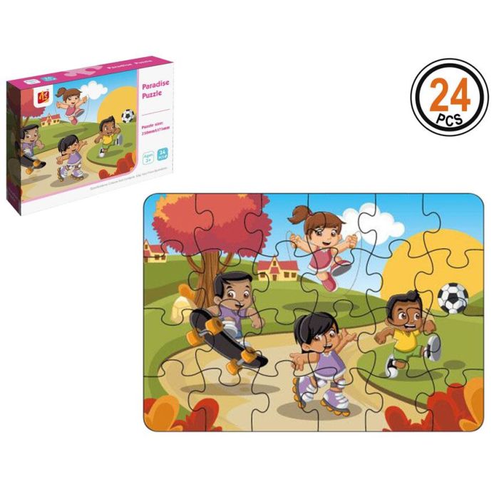 Puzzles Deporte 16x12 cm 1 Set 24 Piezas Puzzles Deporte 16x12 cm 1 Set 24 Piezas