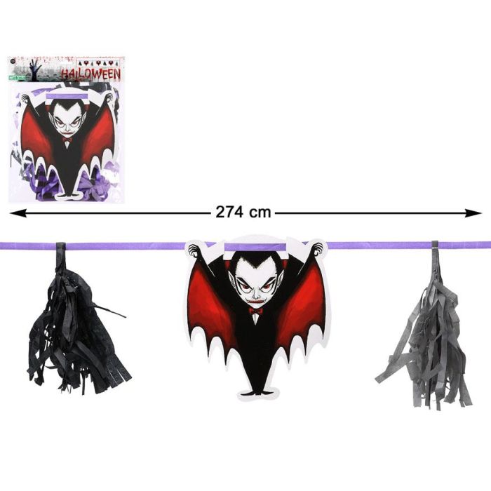 Guirnalda Halloween 274 cm Vampiro Guirnalda Halloween 274 cm Vampiro