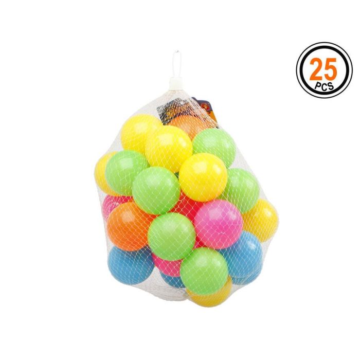 Bolas de Colores para Parque Infantil 115685 (25 uds) 5.5 cm (25 Unidades)