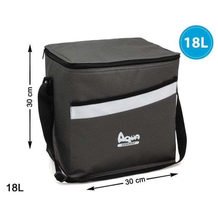 Bolsa Nevera 30x21X30 cm Termosellado Gris Bolsa Nevera 30x21X30 cm Termosellado Gris