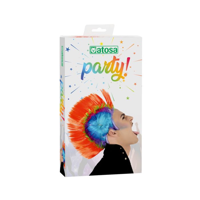 Peluca Punk Multicolor 115709 1