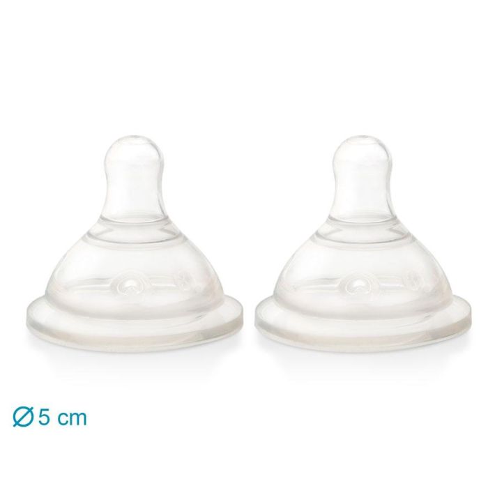 Tetina Boca Ancha 2U Flujo Rápido 2 Tetina Boca Ancha 2U Flujo Rápido 2
