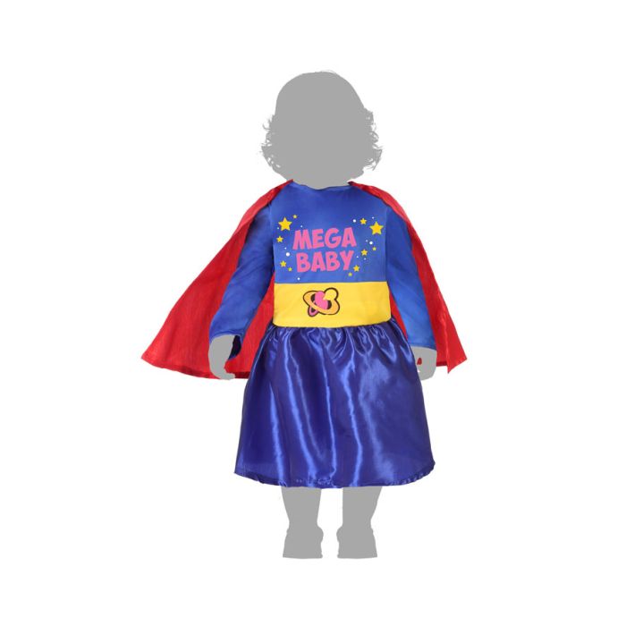 Disfraz para Bebés Multicolor Héroe de Cómic 24 Meses 2