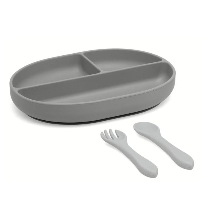 Set Vajilla Gris 3U 2 Set Vajilla Gris 3U 2