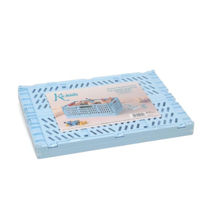 Caja Plegable 30.5 X 20.3 X 12.5 cm Azul 3