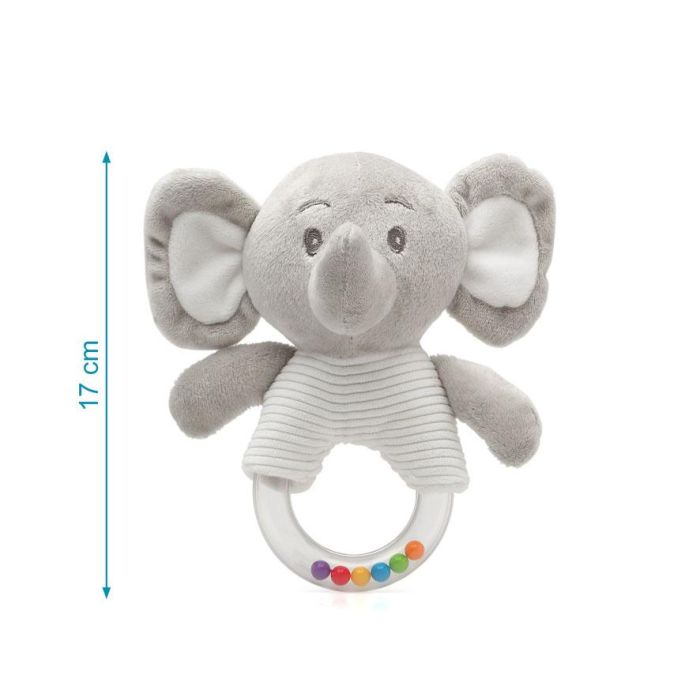 Elefante 18 cm Sonajero 3